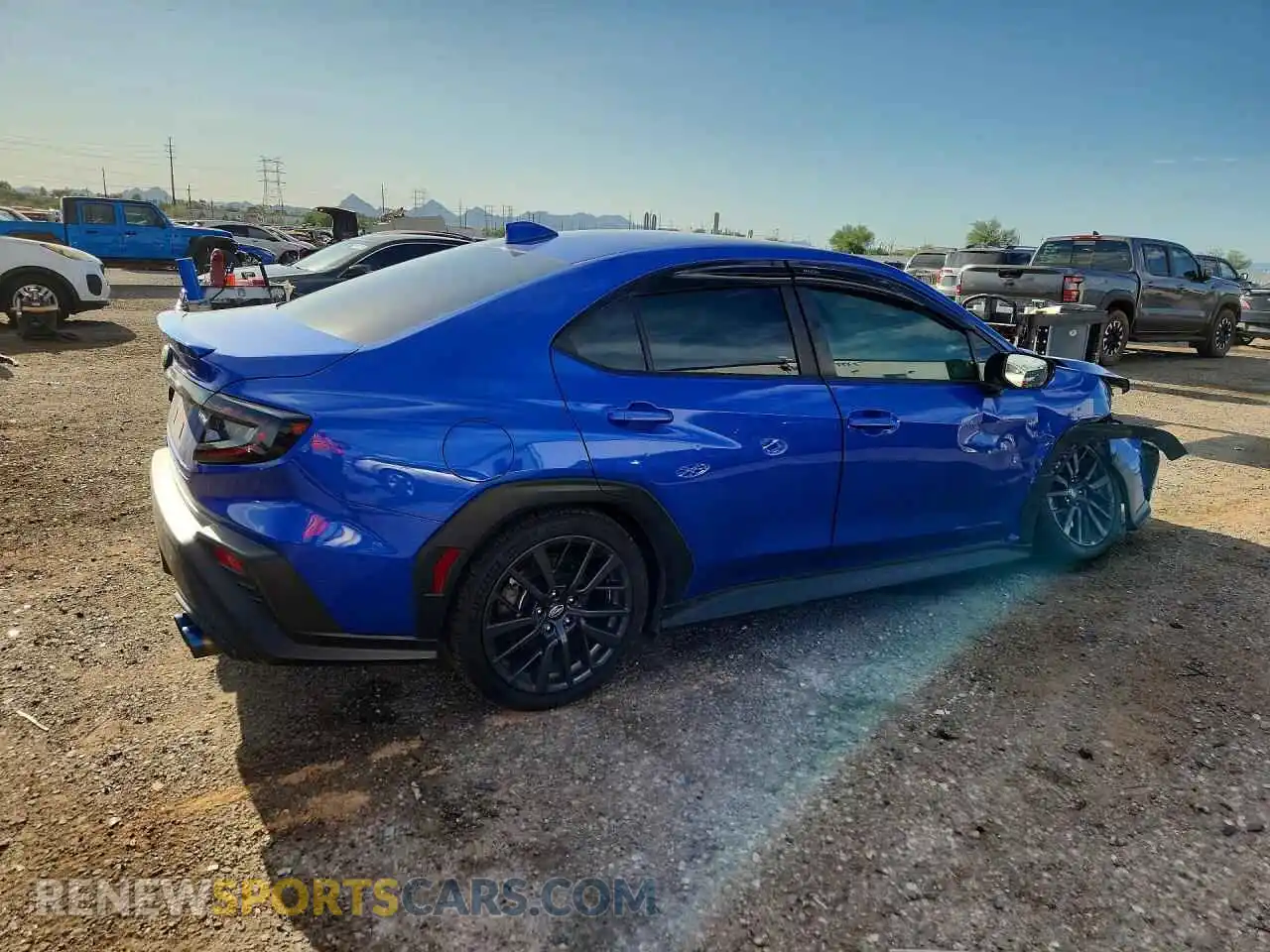 3 fotografías del automóvil dañado JF1VBAL66N9025385 SUBARU WRX 2022
