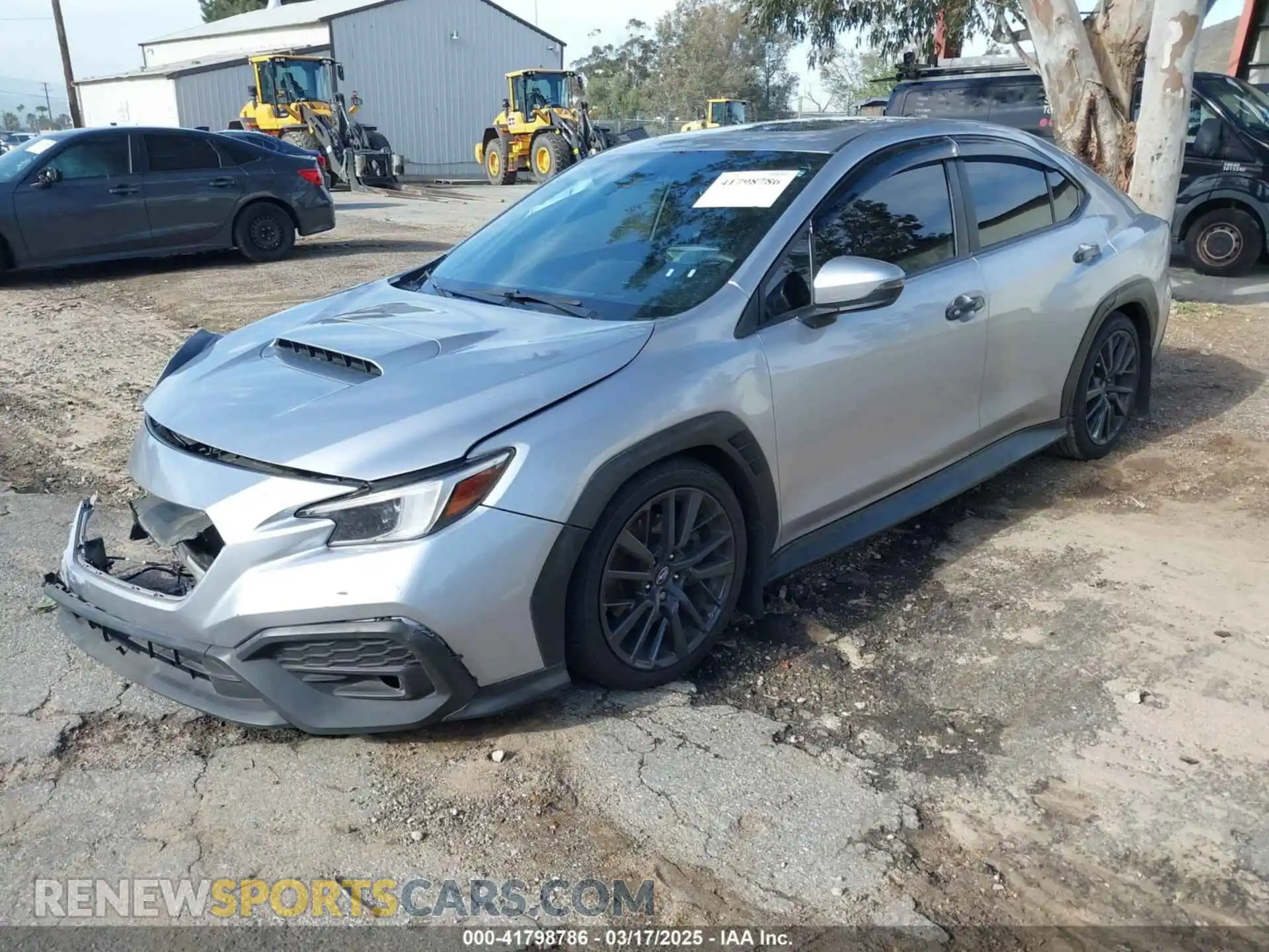 2 Photograph of a damaged car JF1VBAL66N9031302 SUBARU WRX 2022