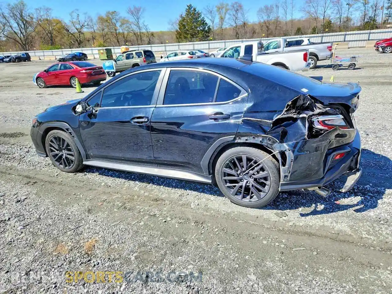 2 Photograph of a damaged car JF1VBAL67N9009714 SUBARU WRX 2022