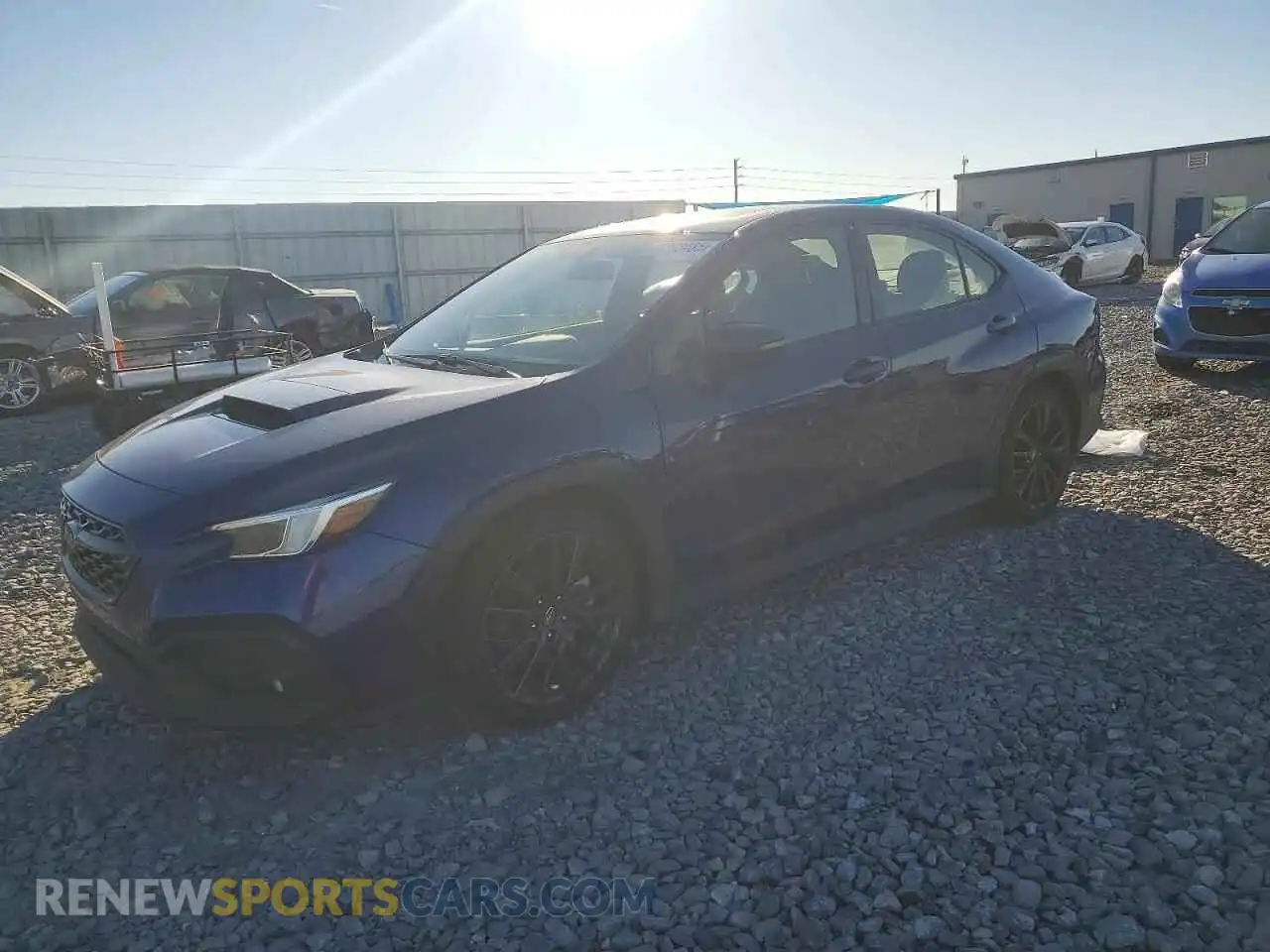 1 Photograph of a damaged car JF1VBAL67N9017649 SUBARU WRX 2022