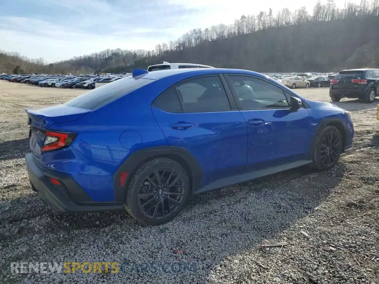 3 Photograph of a damaged car JF1VBAL67N9026240 SUBARU WRX 2022