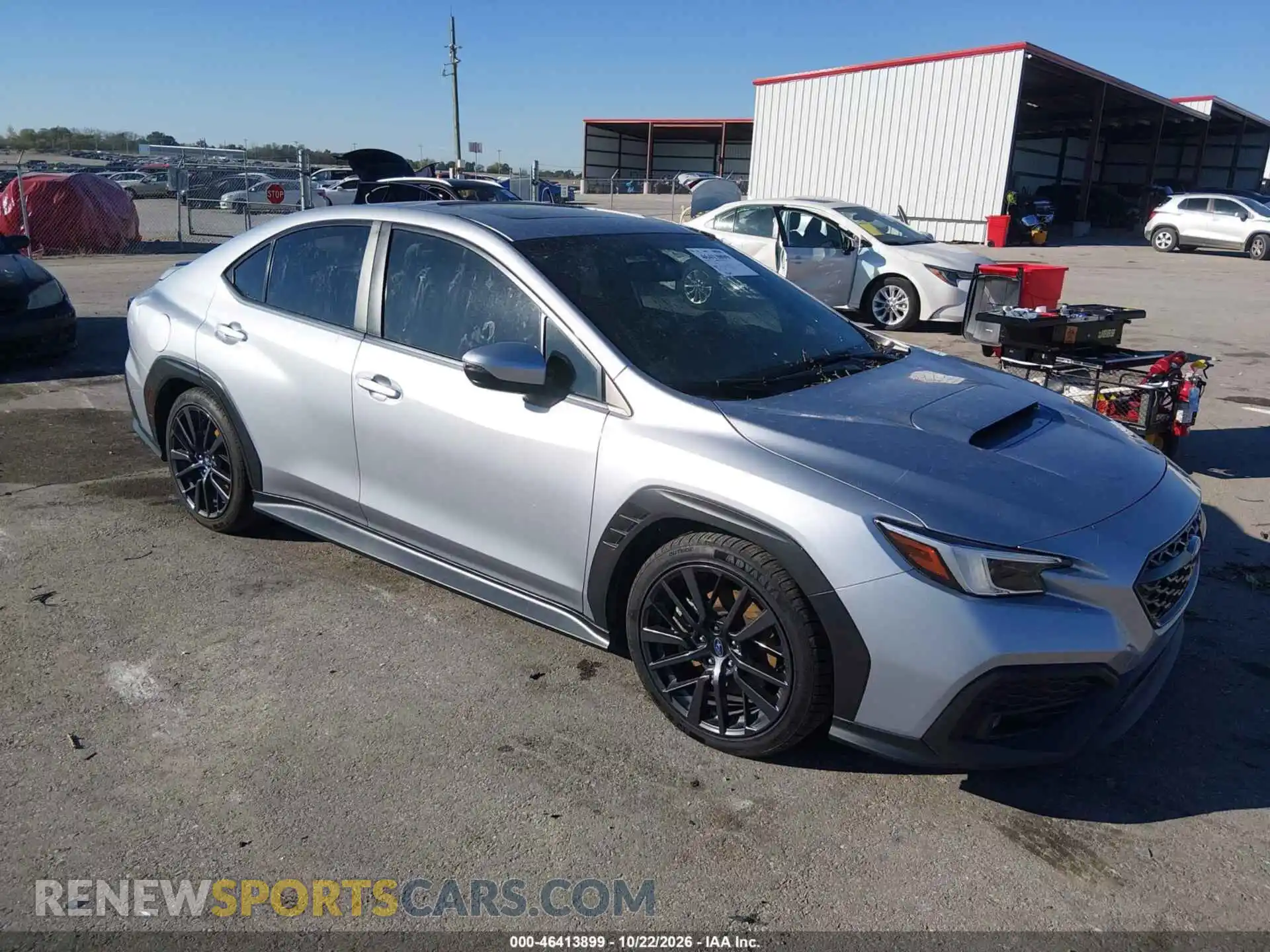 1 Photograph of a damaged car JF1VBAL68N9002271 SUBARU WRX 2022