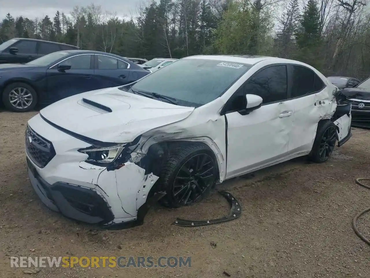 1 Photograph of a damaged car JF1VBAL68N9005557 SUBARU WRX 2022