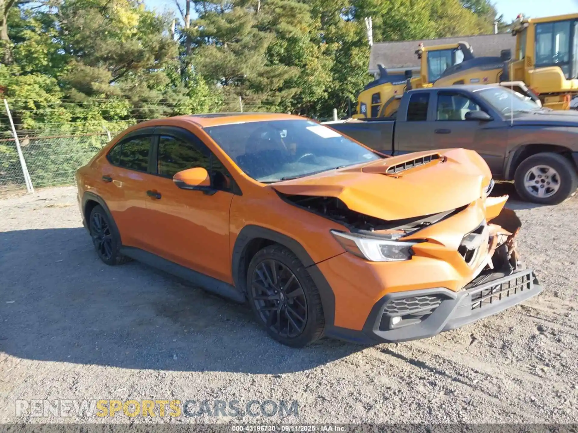1 Photograph of a damaged car JF1VBAL68N9027574 SUBARU WRX 2022