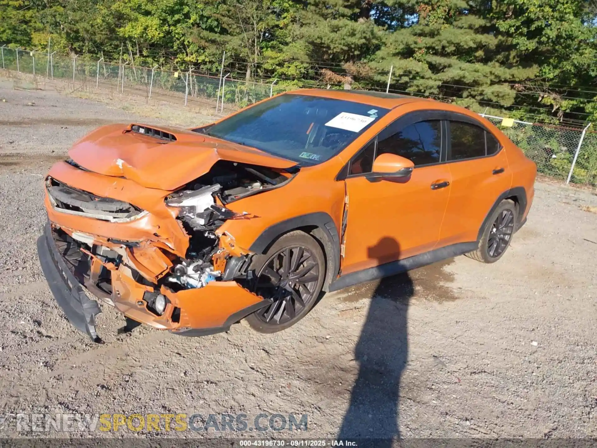 2 Photograph of a damaged car JF1VBAL68N9027574 SUBARU WRX 2022