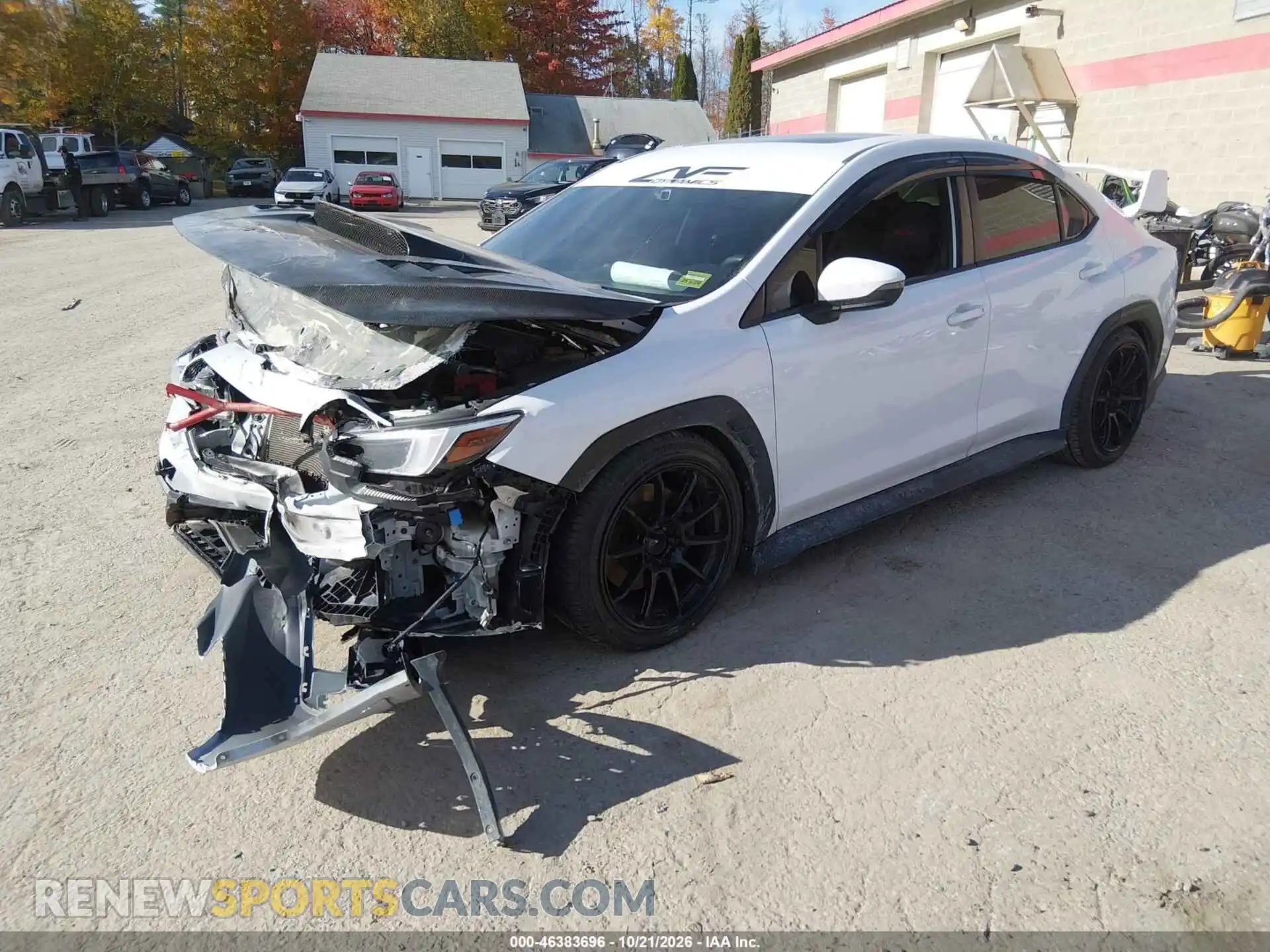 2 fotografías del automóvil dañado JF1VBAL6XN9030962 SUBARU WRX 2022