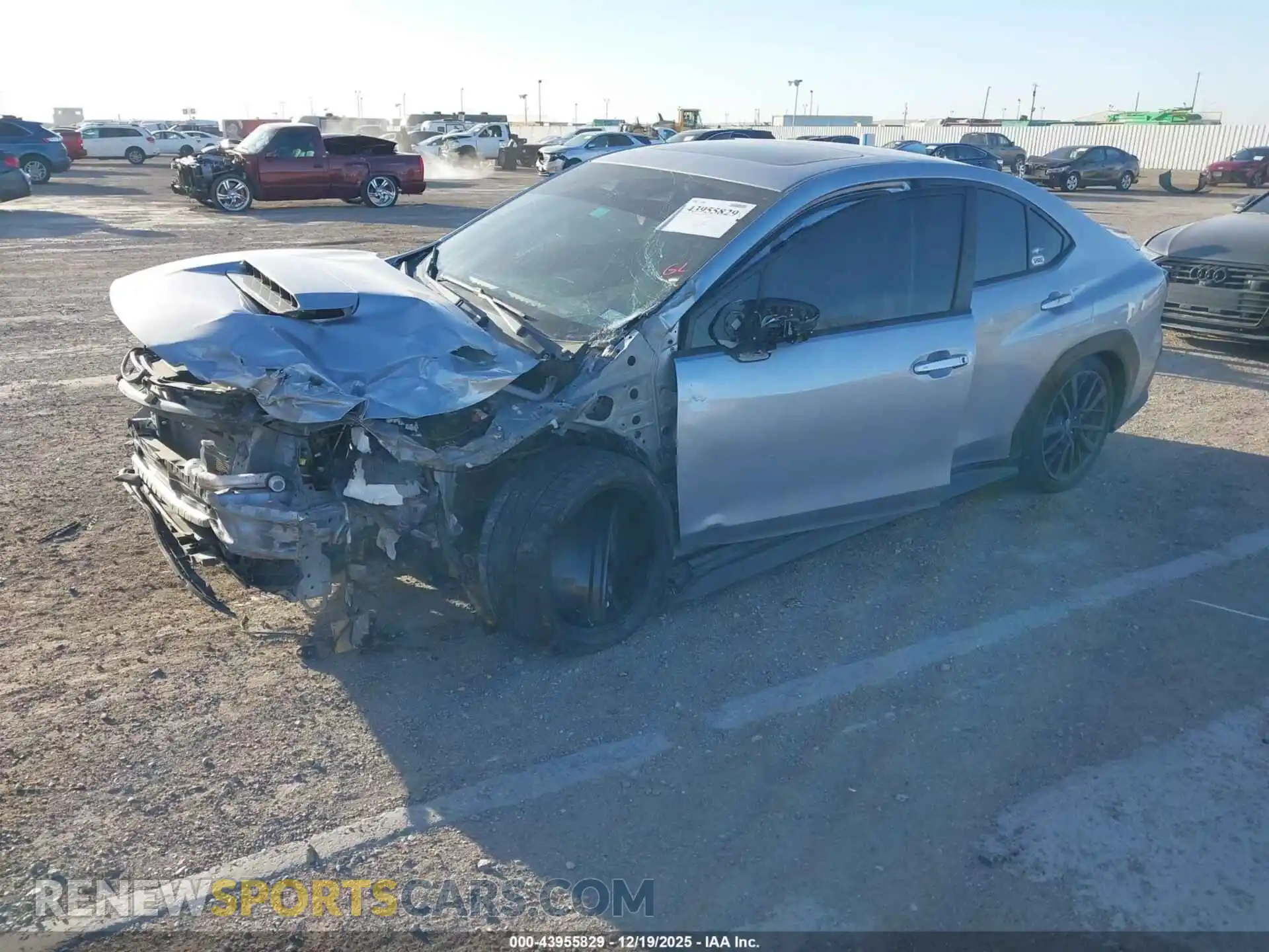 2 Photograph of a damaged car JF1VBAN65N8019984 SUBARU WRX 2022