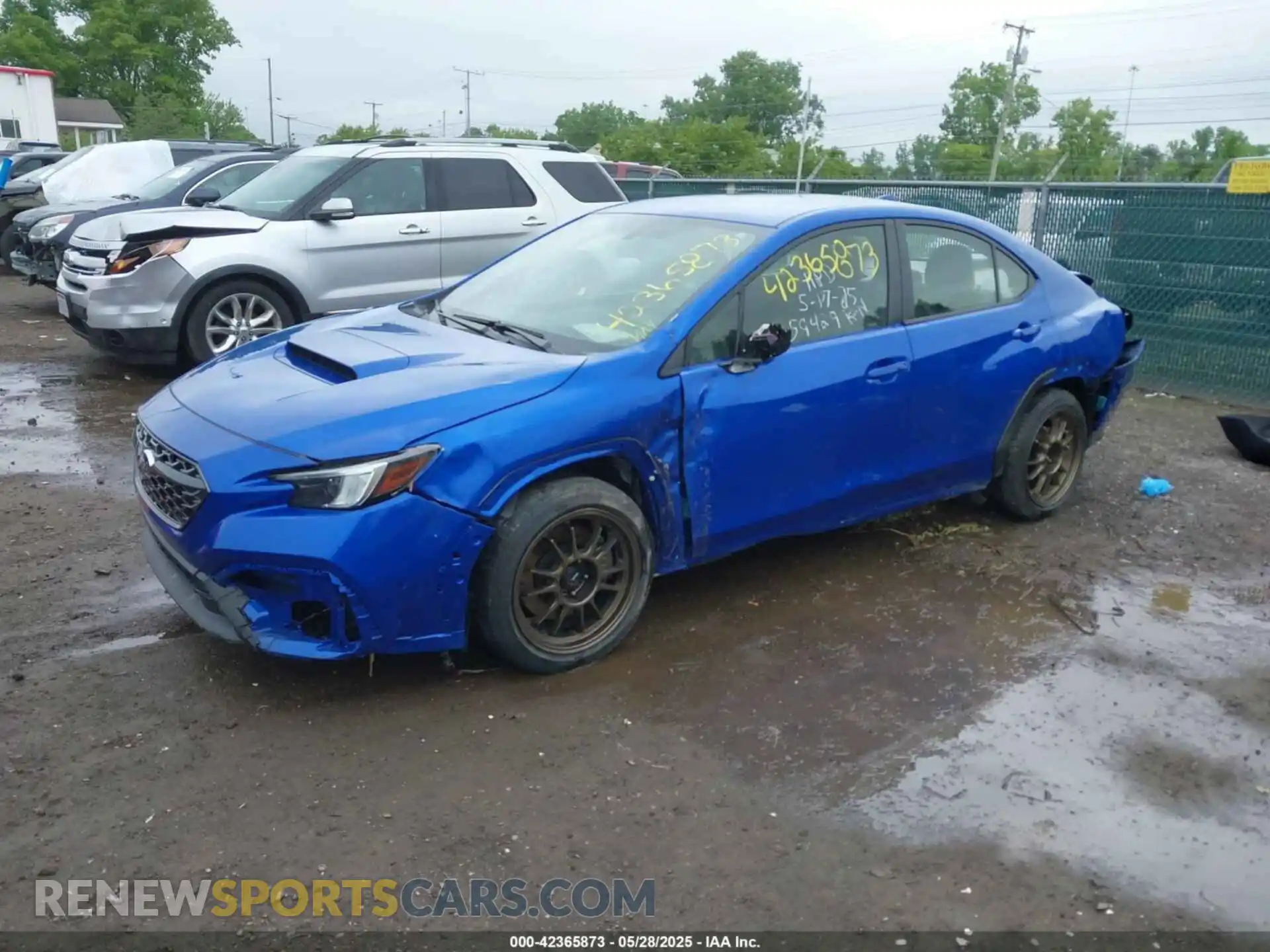 2 Photograph of a damaged car JF1VBAA60P9805839 SUBARU WRX 2023