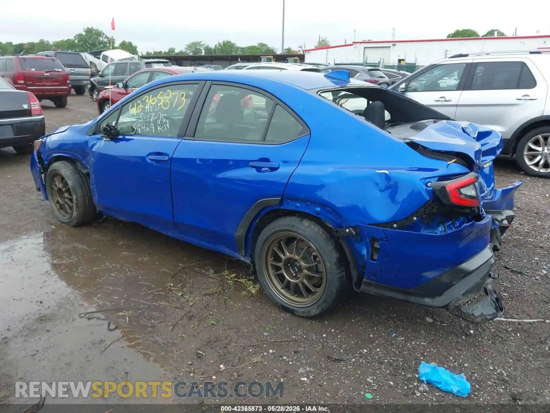 3 Photograph of a damaged car JF1VBAA60P9805839 SUBARU WRX 2023