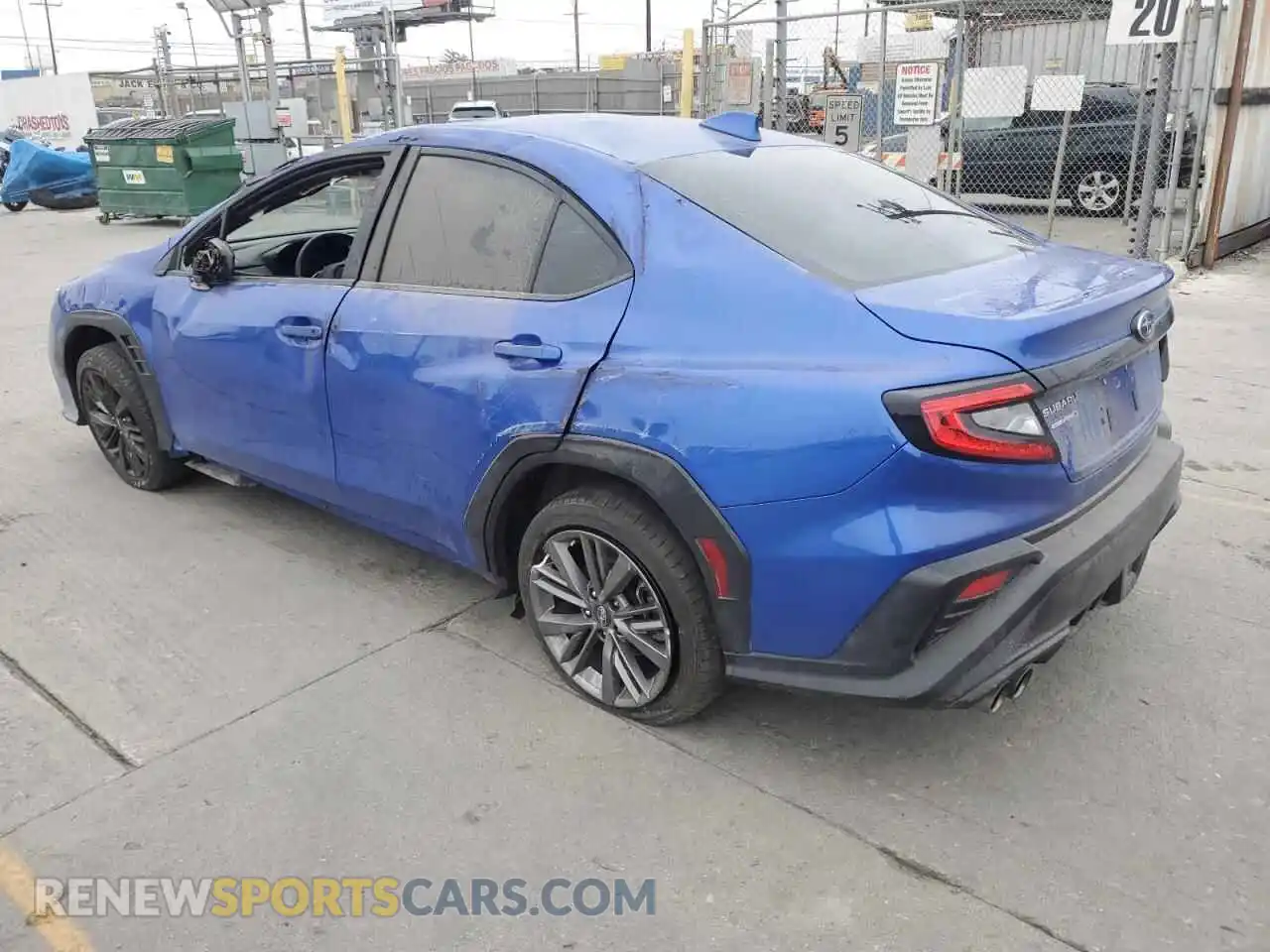 2 Photograph of a damaged car JF1VBAA62P9811044 SUBARU WRX 2023