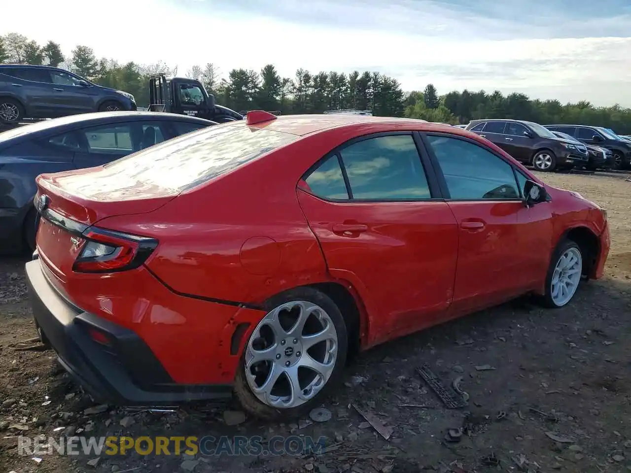 3 Photograph of a damaged car JF1VBAA63P9816284 SUBARU WRX 2023