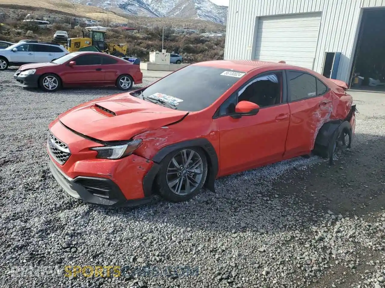 1 Photograph of a damaged car JF1VBAA64P9824765 SUBARU WRX 2023