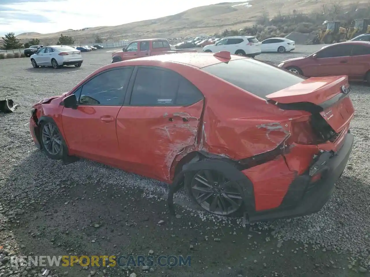 2 Photograph of a damaged car JF1VBAA64P9824765 SUBARU WRX 2023