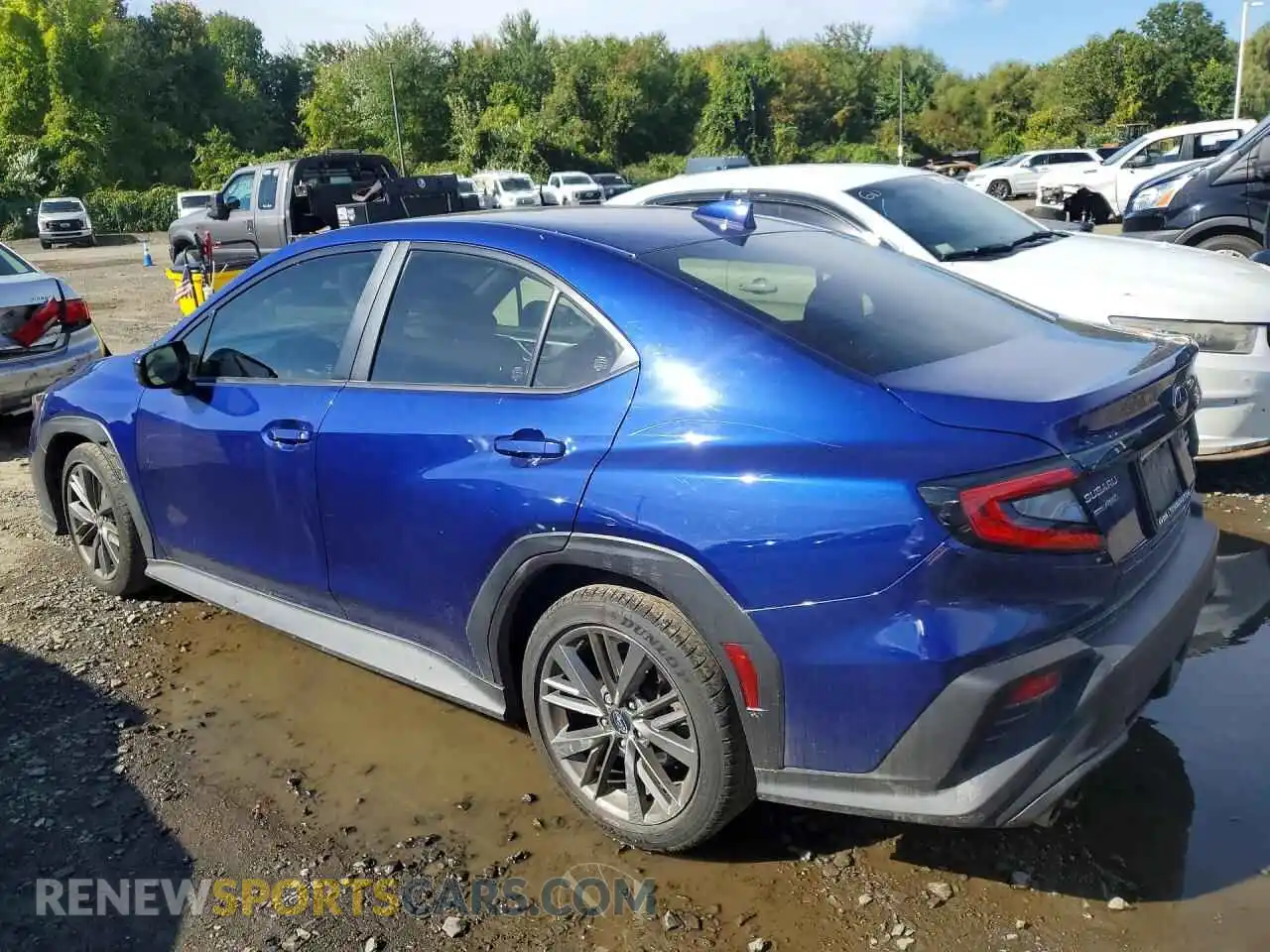 2 Photograph of a damaged car JF1VBAA65P9821275 SUBARU WRX 2023