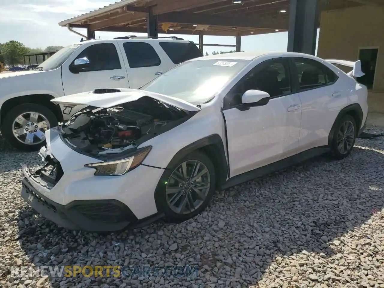 1 Photograph of a damaged car JF1VBAA66P9808454 SUBARU WRX 2023