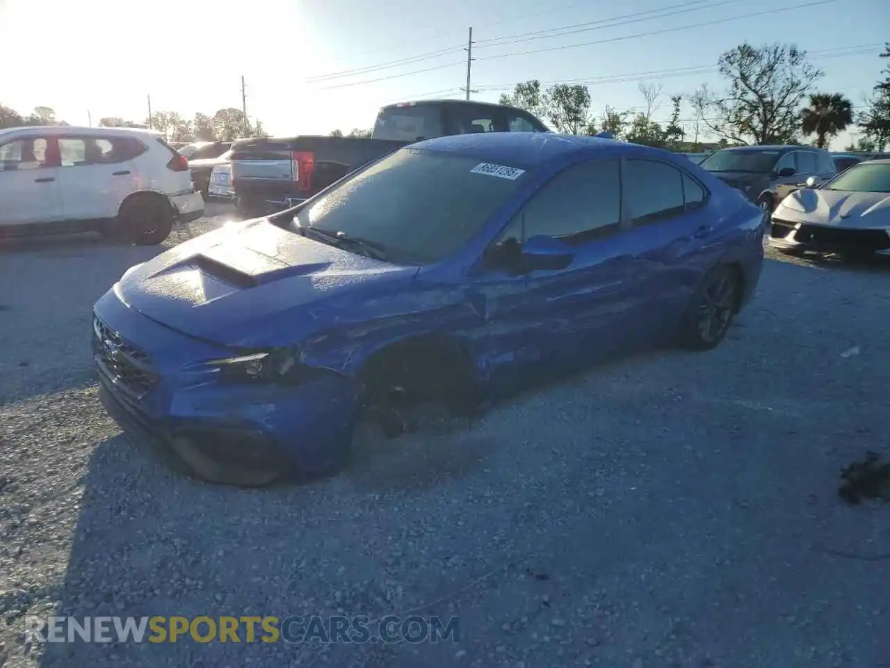 1 Photograph of a damaged car JF1VBAA67P9803375 SUBARU WRX 2023