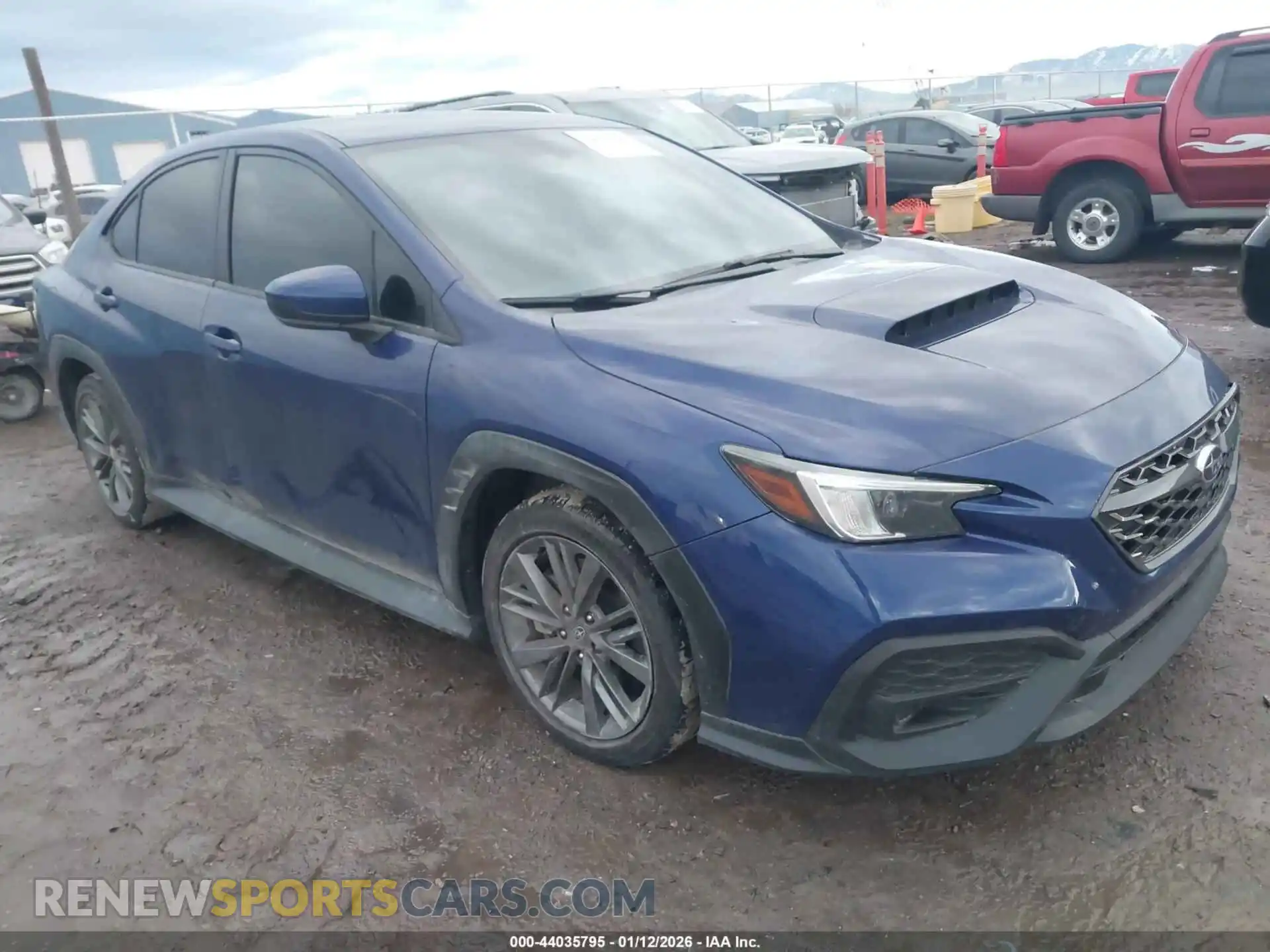 1 Photograph of a damaged car JF1VBAA6XP9822258 SUBARU WRX 2023