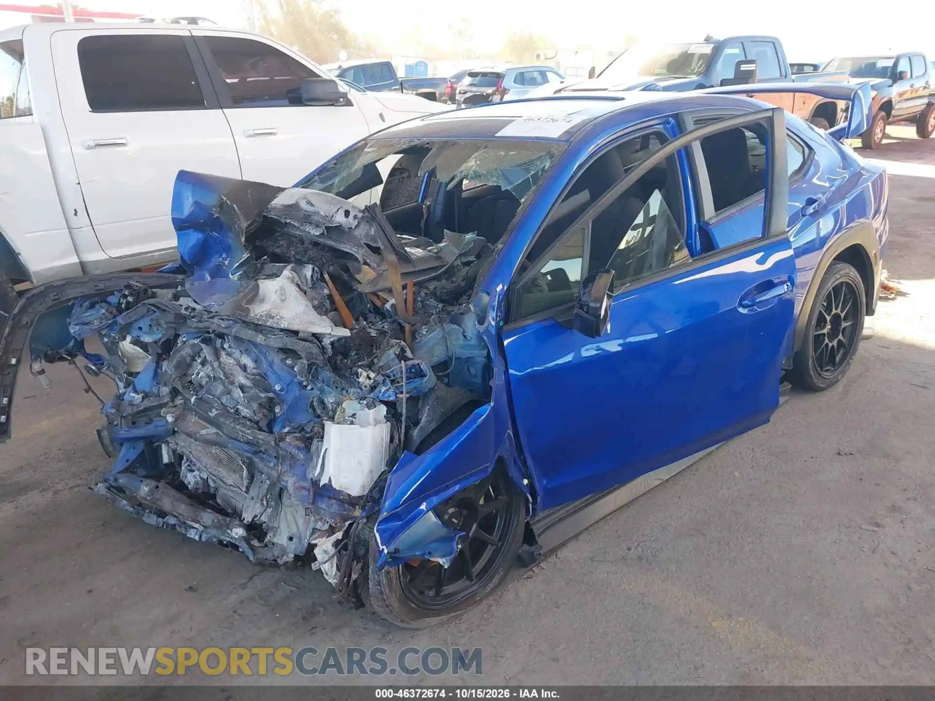 2 Photograph of a damaged car JF1VBAF62P9801199 SUBARU WRX 2023