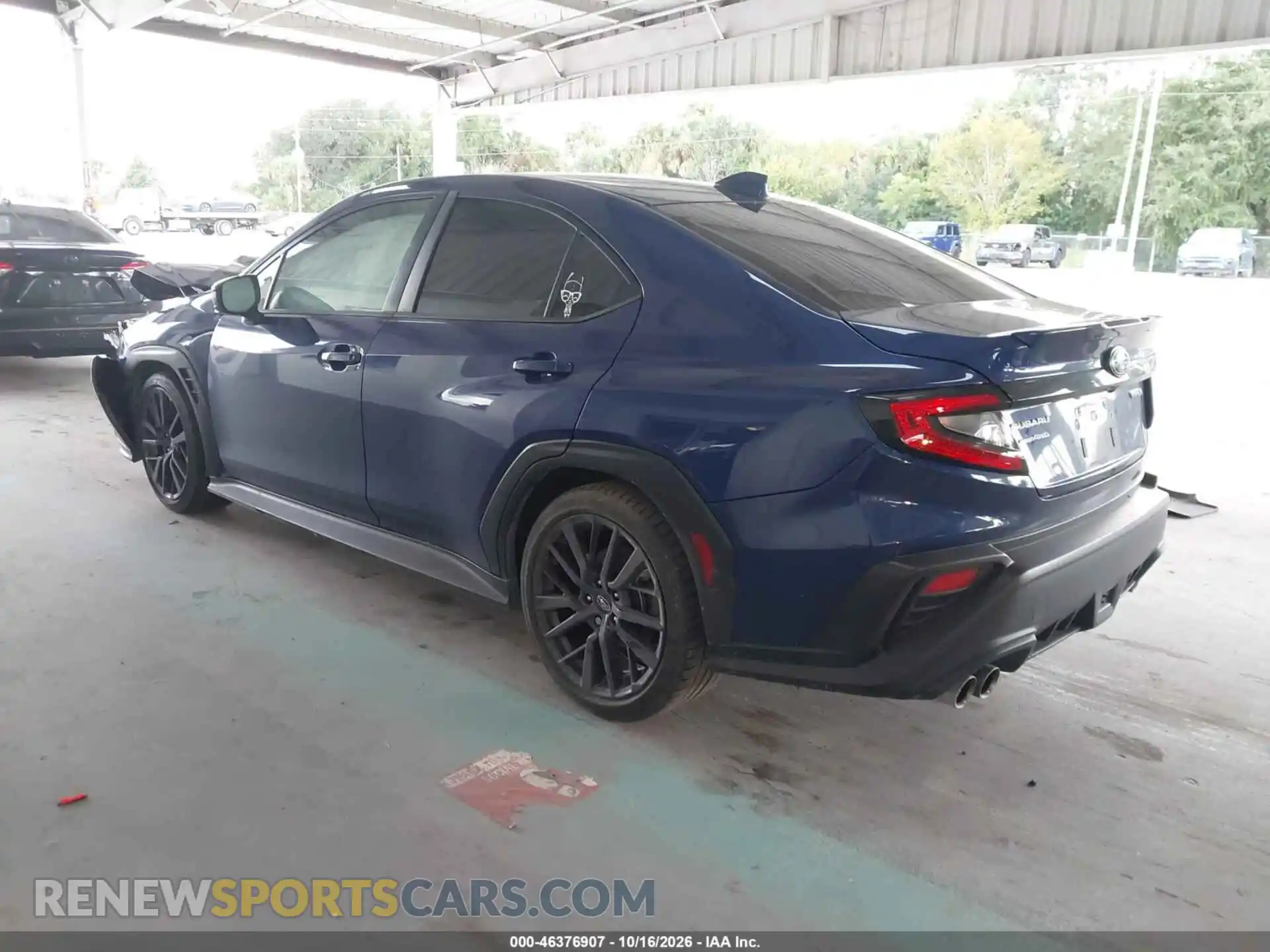 3 Фотография поврежденного автомобиля JF1VBAF65P9812889 SUBARU WRX 2023