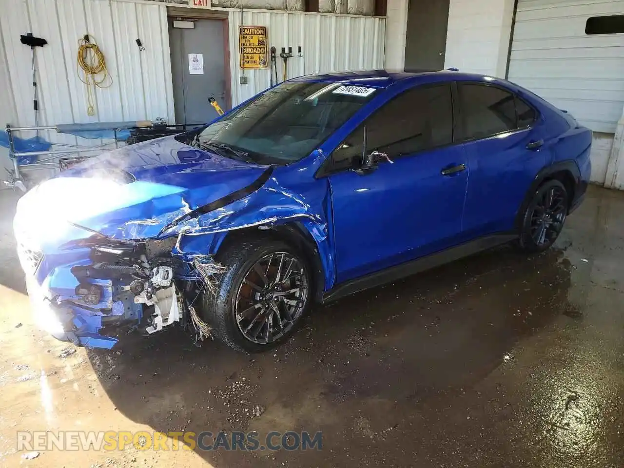 1 Photograph of a damaged car JF1VBAF66P9800007 SUBARU WRX 2023