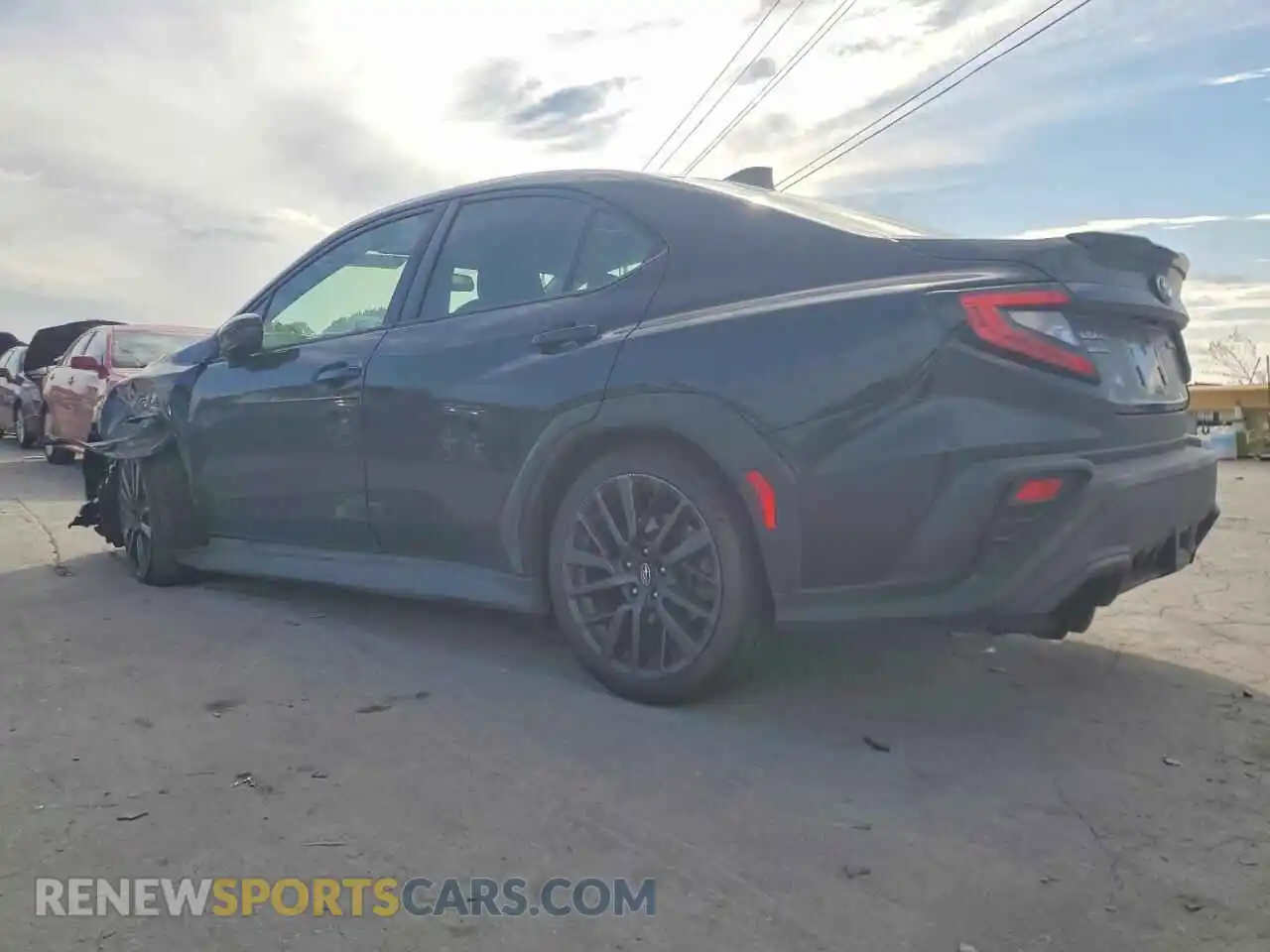 2 fotografías del automóvil dañado JF1VBAF67P9804809 SUBARU WRX 2023