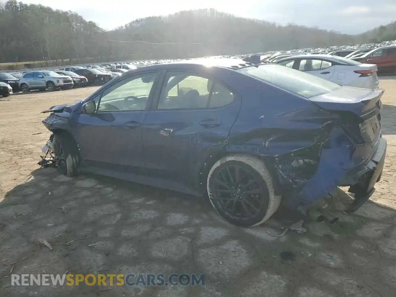 2 fotografías del automóvil dañado JF1VBAF68P9821537 SUBARU WRX 2023