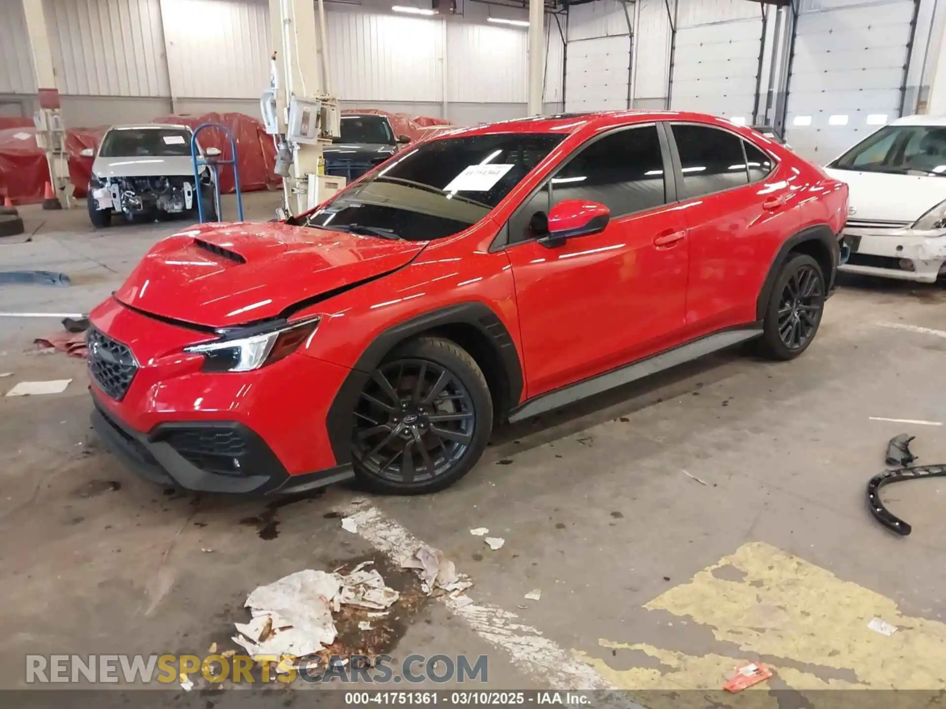 2 Photograph of a damaged car JF1VBAF68P9824082 SUBARU WRX 2023