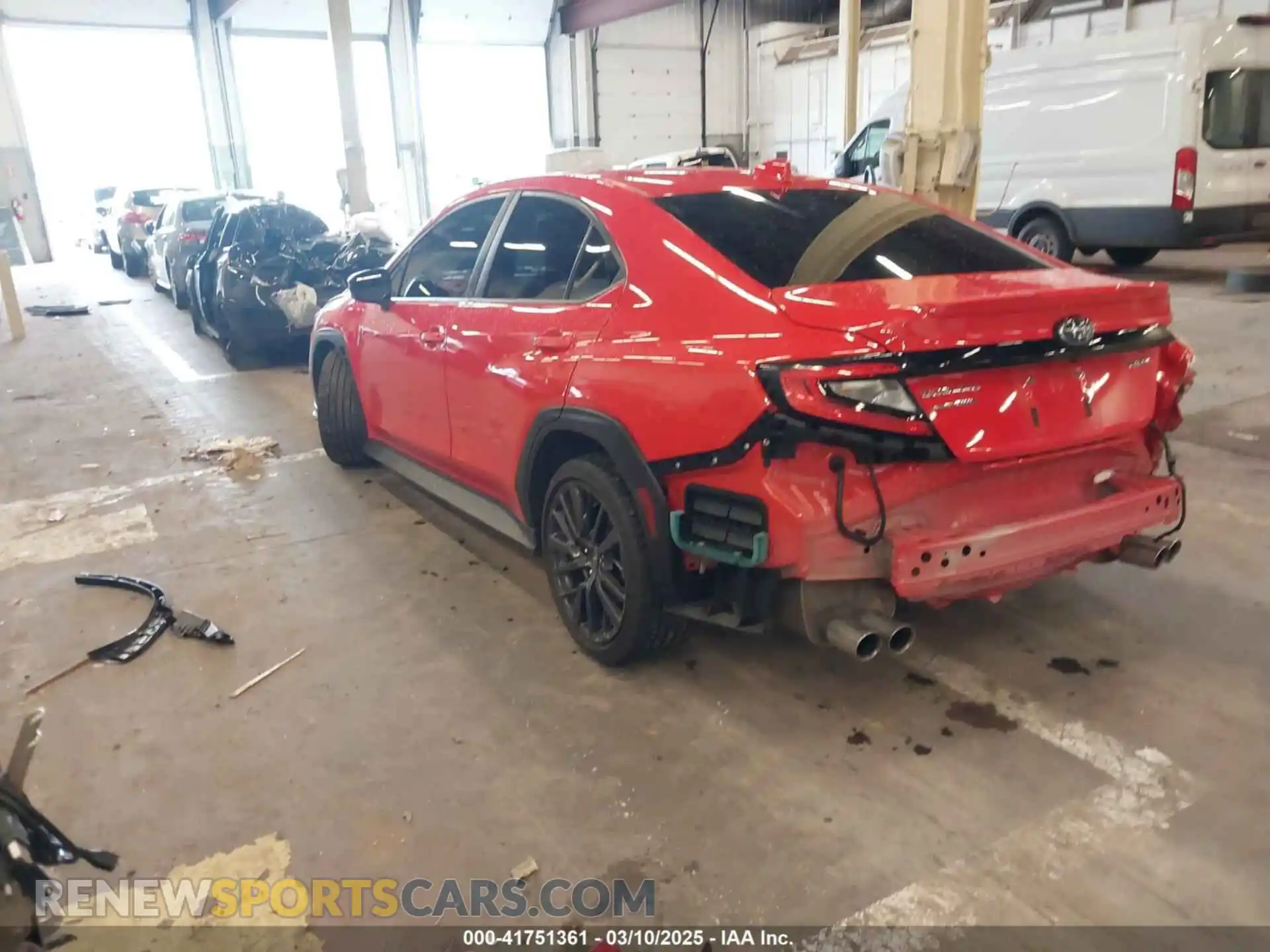3 Photograph of a damaged car JF1VBAF68P9824082 SUBARU WRX 2023