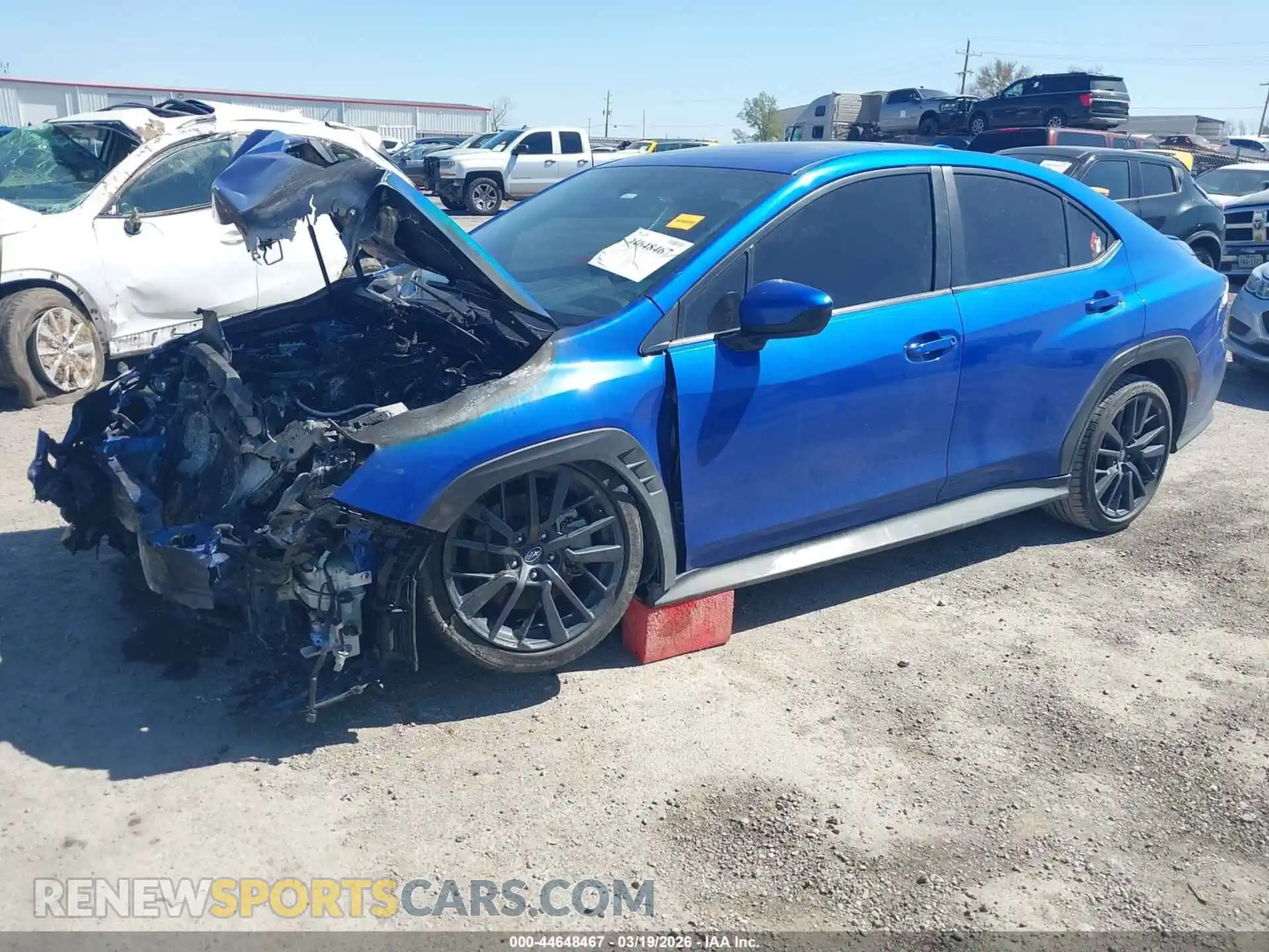 2 Photograph of a damaged car JF1VBAF6XP9800706 SUBARU WRX 2023