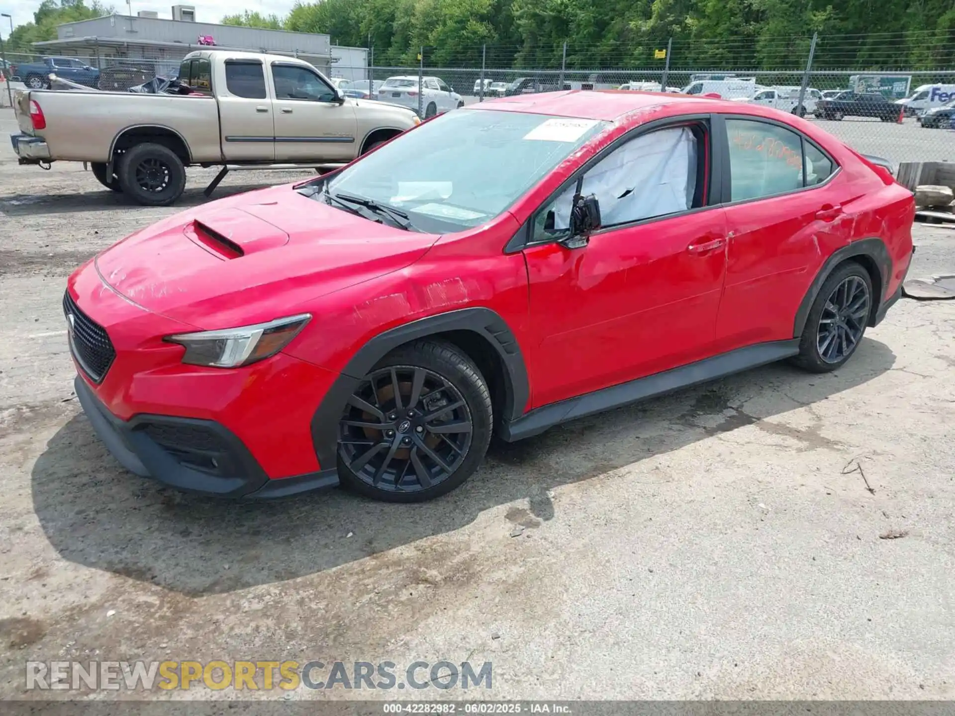 2 Photograph of a damaged car JF1VBAF6XP9812936 SUBARU WRX 2023