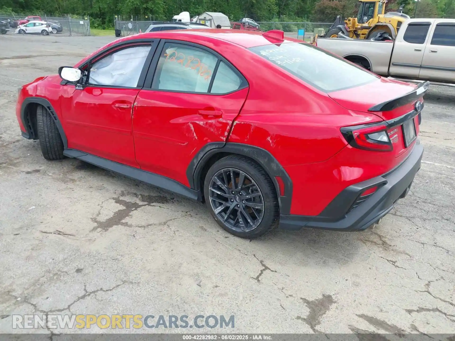 3 Photograph of a damaged car JF1VBAF6XP9812936 SUBARU WRX 2023
