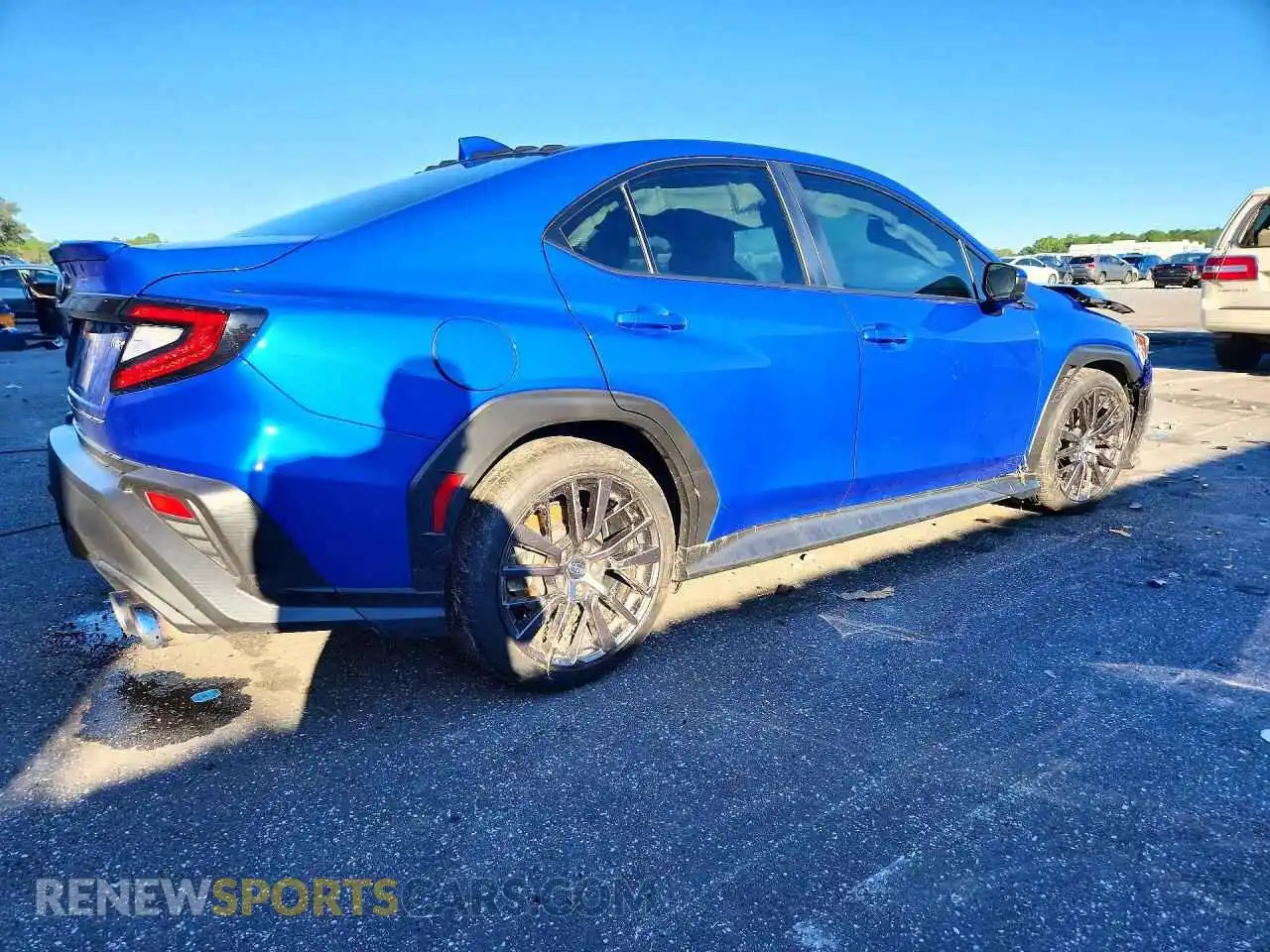 3 Photograph of a damaged car JF1VBAF6XP9814802 SUBARU WRX 2023