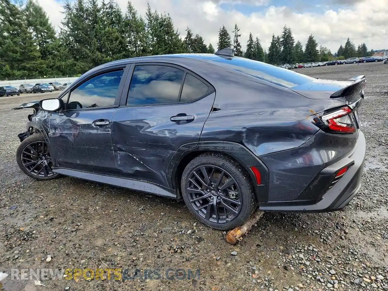 2 fotografías del automóvil dañado JF1VBAH63P8814465 SUBARU WRX 2023