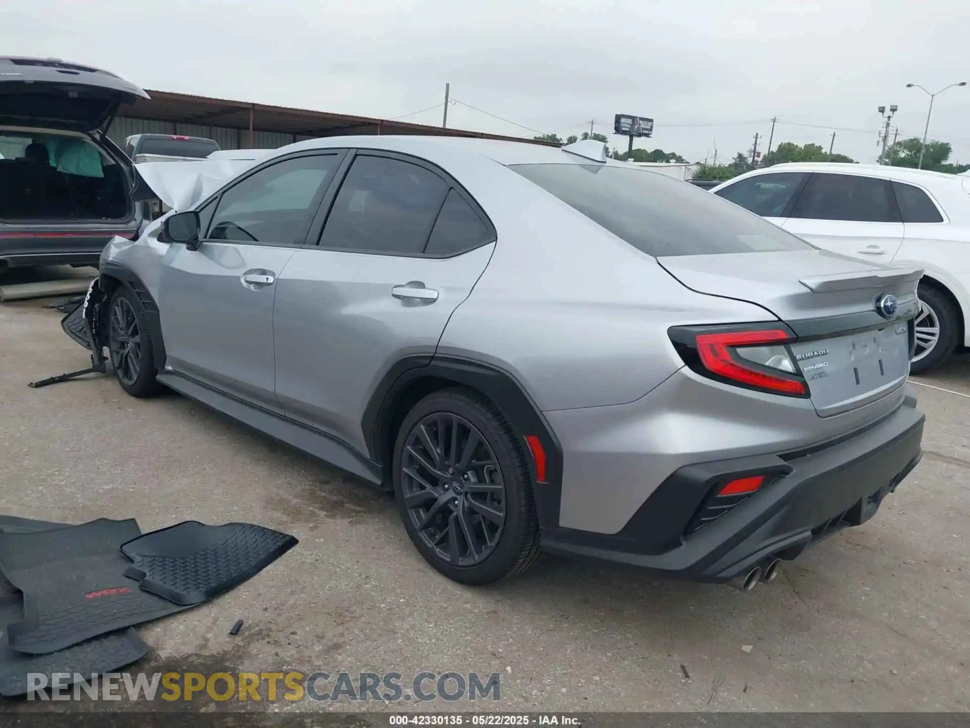 3 Фотография поврежденного автомобиля JF1VBAL60P9816661 SUBARU WRX 2023