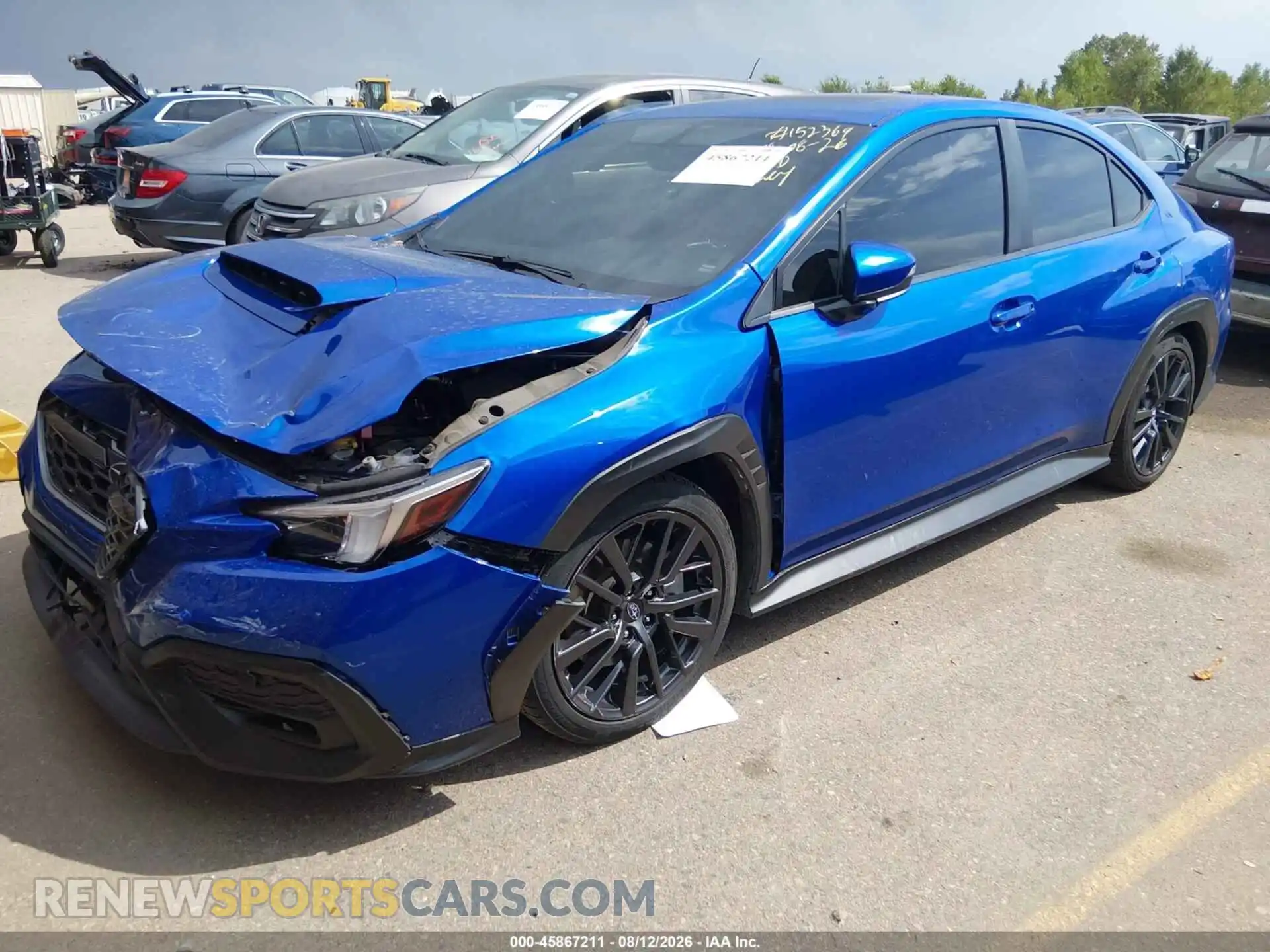 2 Photograph of a damaged car JF1VBAL61P9807208 SUBARU WRX 2023