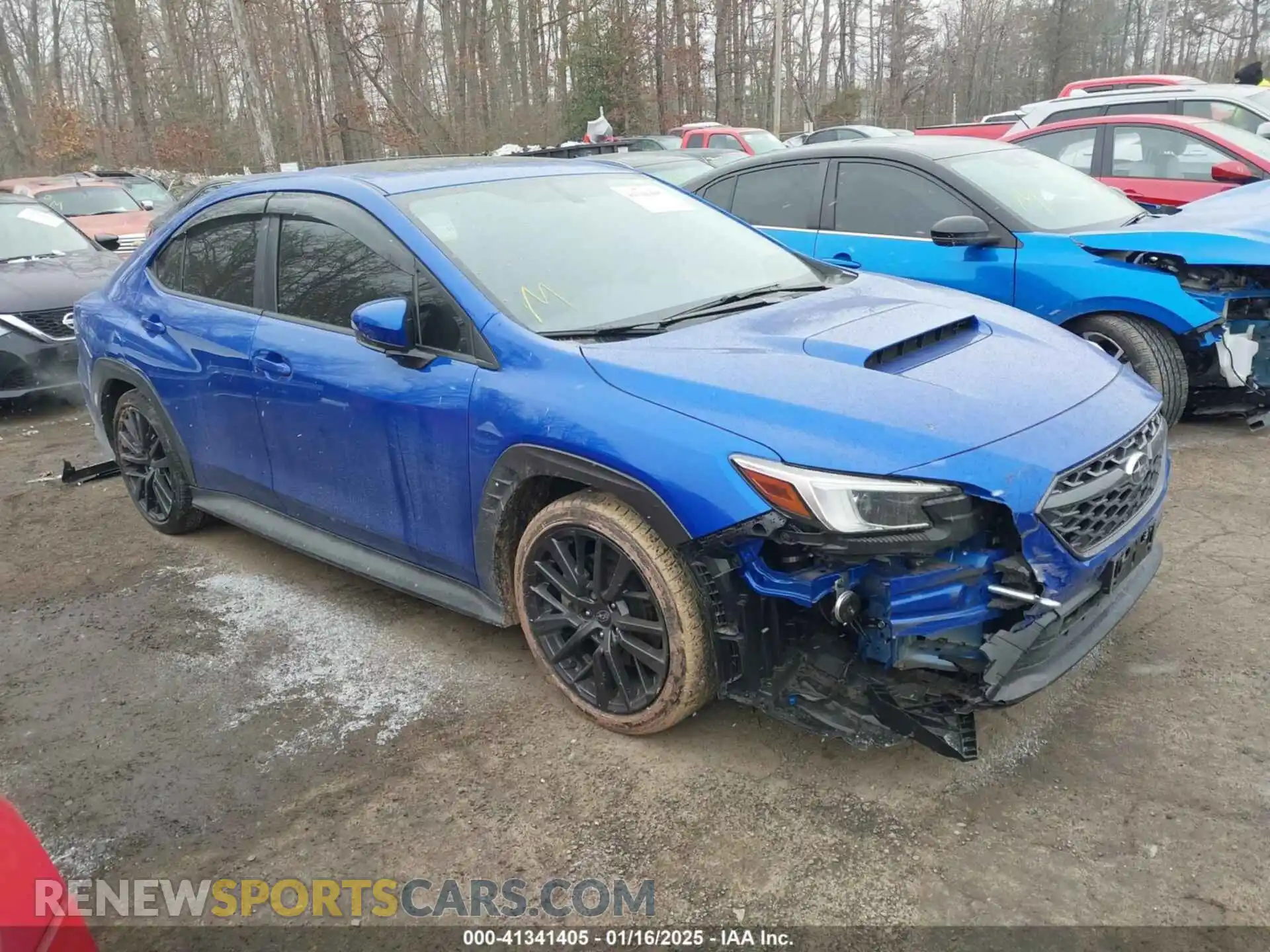 1 Photograph of a damaged car JF1VBAL61P9808276 SUBARU WRX 2023
