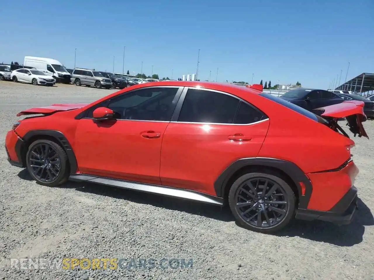 2 Photograph of a damaged car JF1VBAL61P9824915 SUBARU WRX 2023