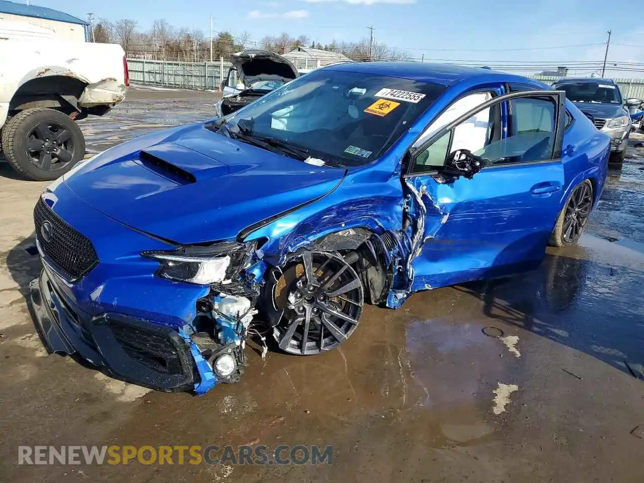 1 Photograph of a damaged car JF1VBAL62P9820081 SUBARU WRX 2023