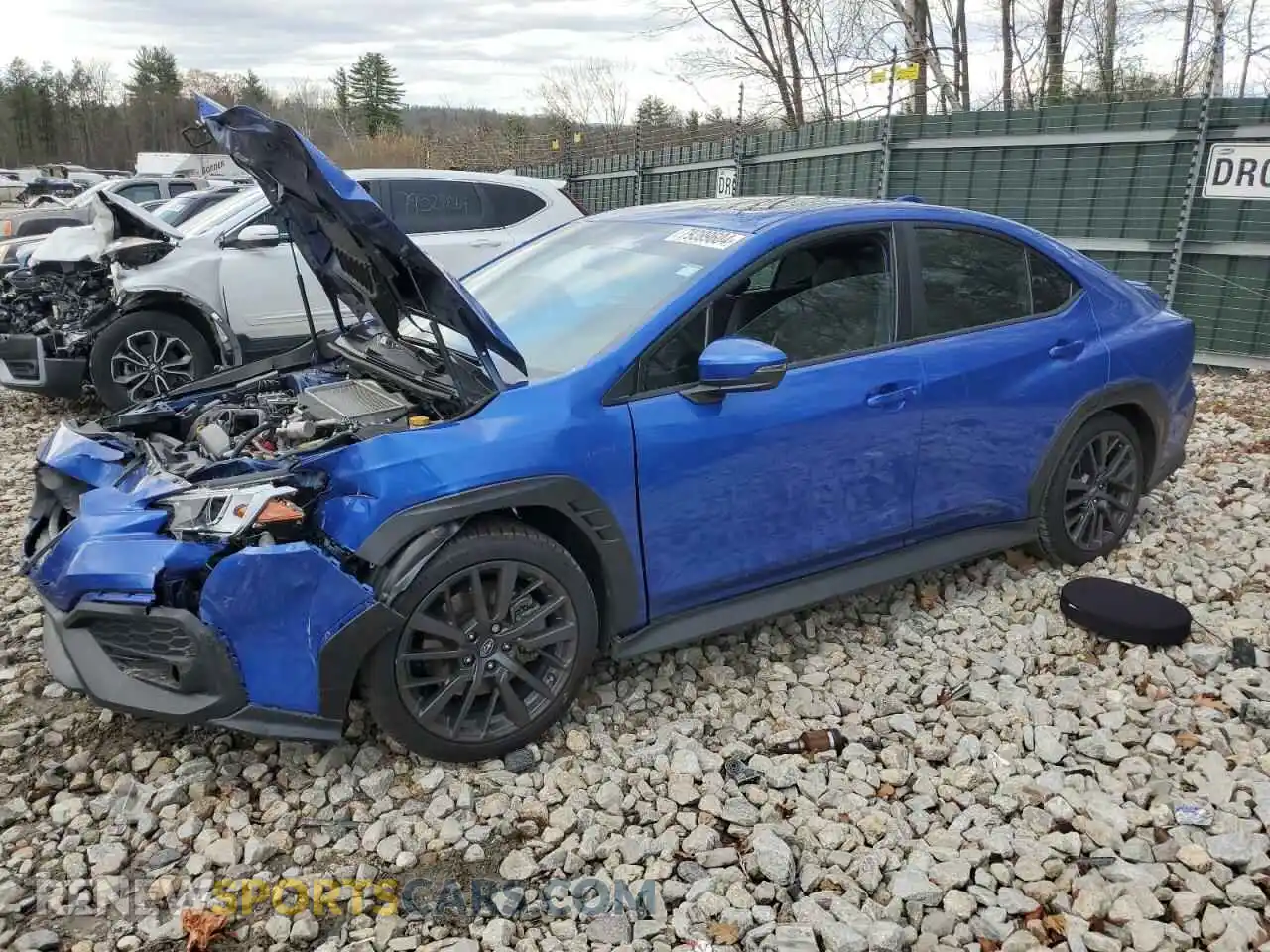 1 Photograph of a damaged car JF1VBAL63P9803841 SUBARU WRX 2023