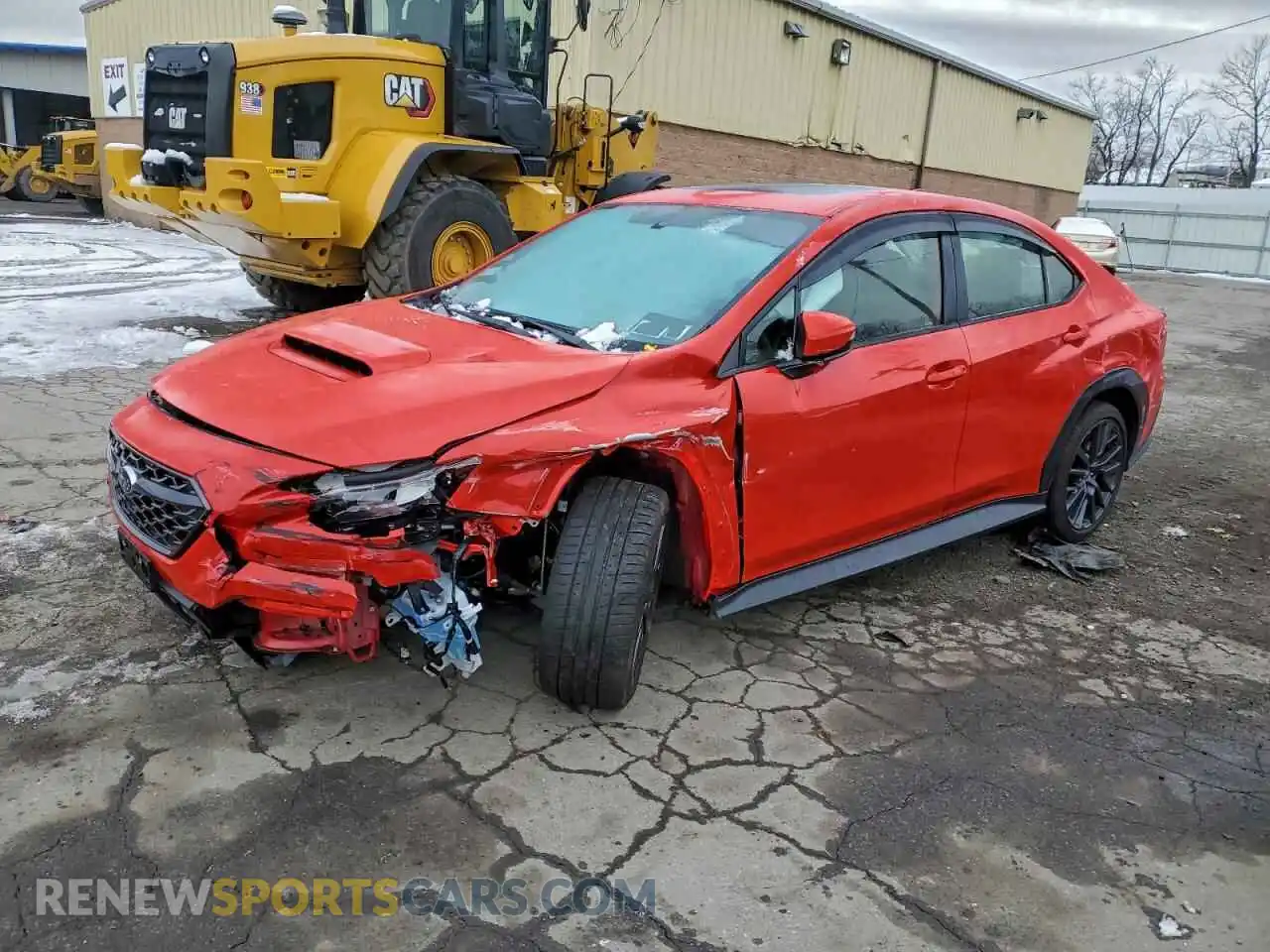 1 Photograph of a damaged car JF1VBAL63P9805086 SUBARU WRX 2023