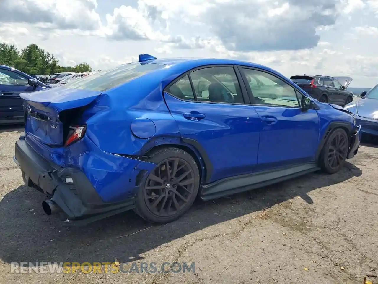 3 Фотография поврежденного автомобиля JF1VBAL64P9816310 SUBARU WRX 2023