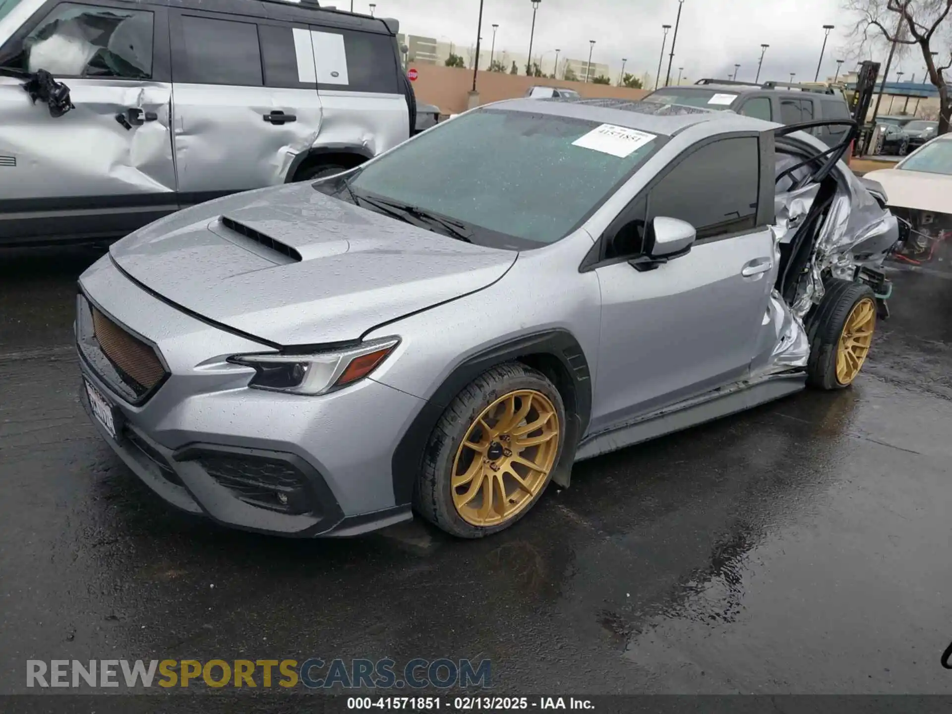 2 Photograph of a damaged car JF1VBAL64P9820485 SUBARU WRX 2023