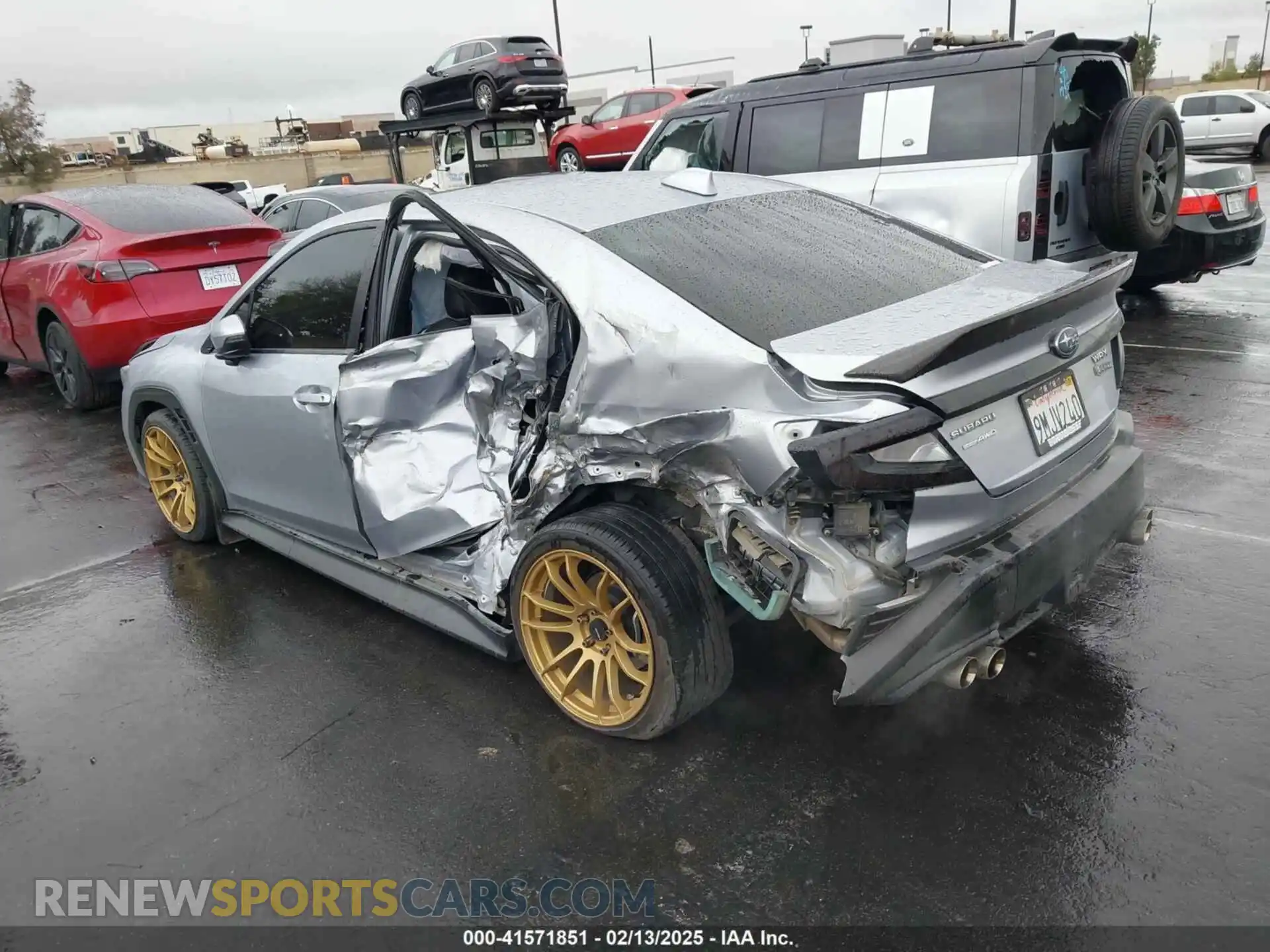 3 Photograph of a damaged car JF1VBAL64P9820485 SUBARU WRX 2023