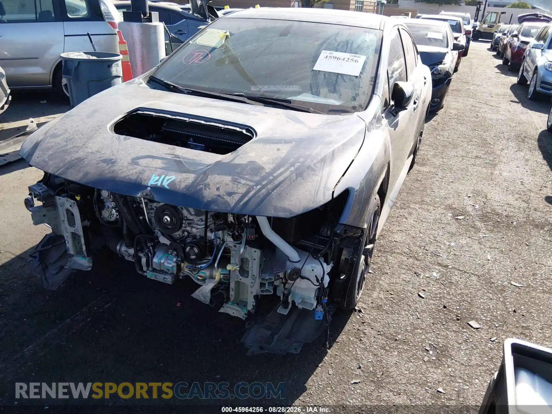 2 Фотография поврежденного автомобиля JF1VBAL64P9822723 SUBARU WRX 2023