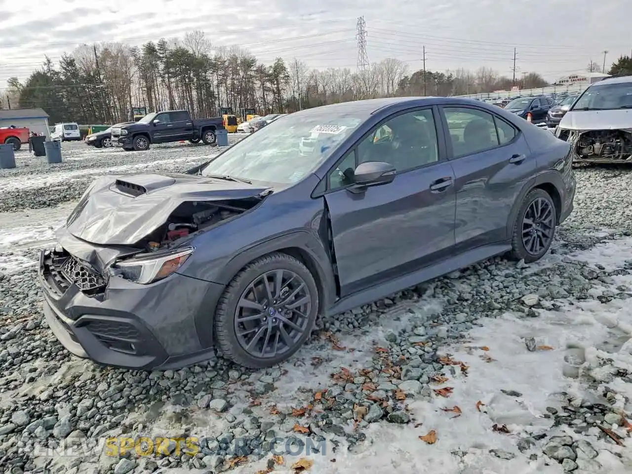 1 Photograph of a damaged car JF1VBAL65P9821502 SUBARU WRX 2023