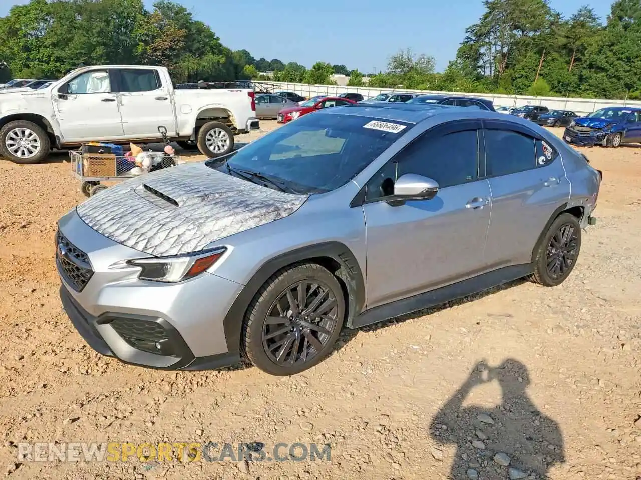 1 Photograph of a damaged car JF1VBAL66P9824070 SUBARU WRX 2023