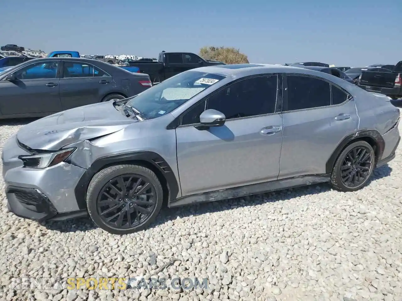 1 Photograph of a damaged car JF1VBAL67P9813191 SUBARU WRX 2023