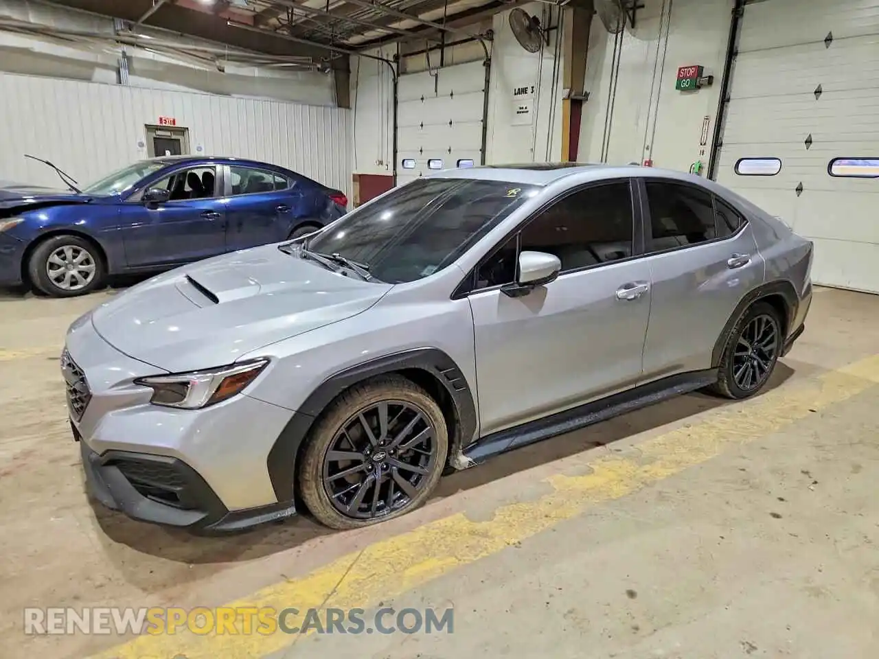 1 Photograph of a damaged car JF1VBAL67P9823395 SUBARU WRX 2023