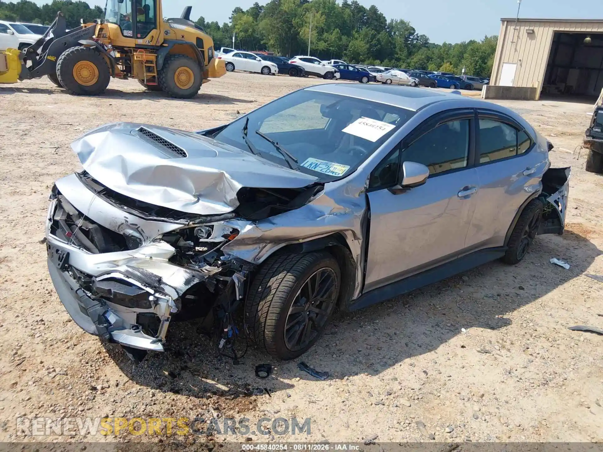2 fotografías del automóvil dañado JF1VBAL68P9815970 SUBARU WRX 2023