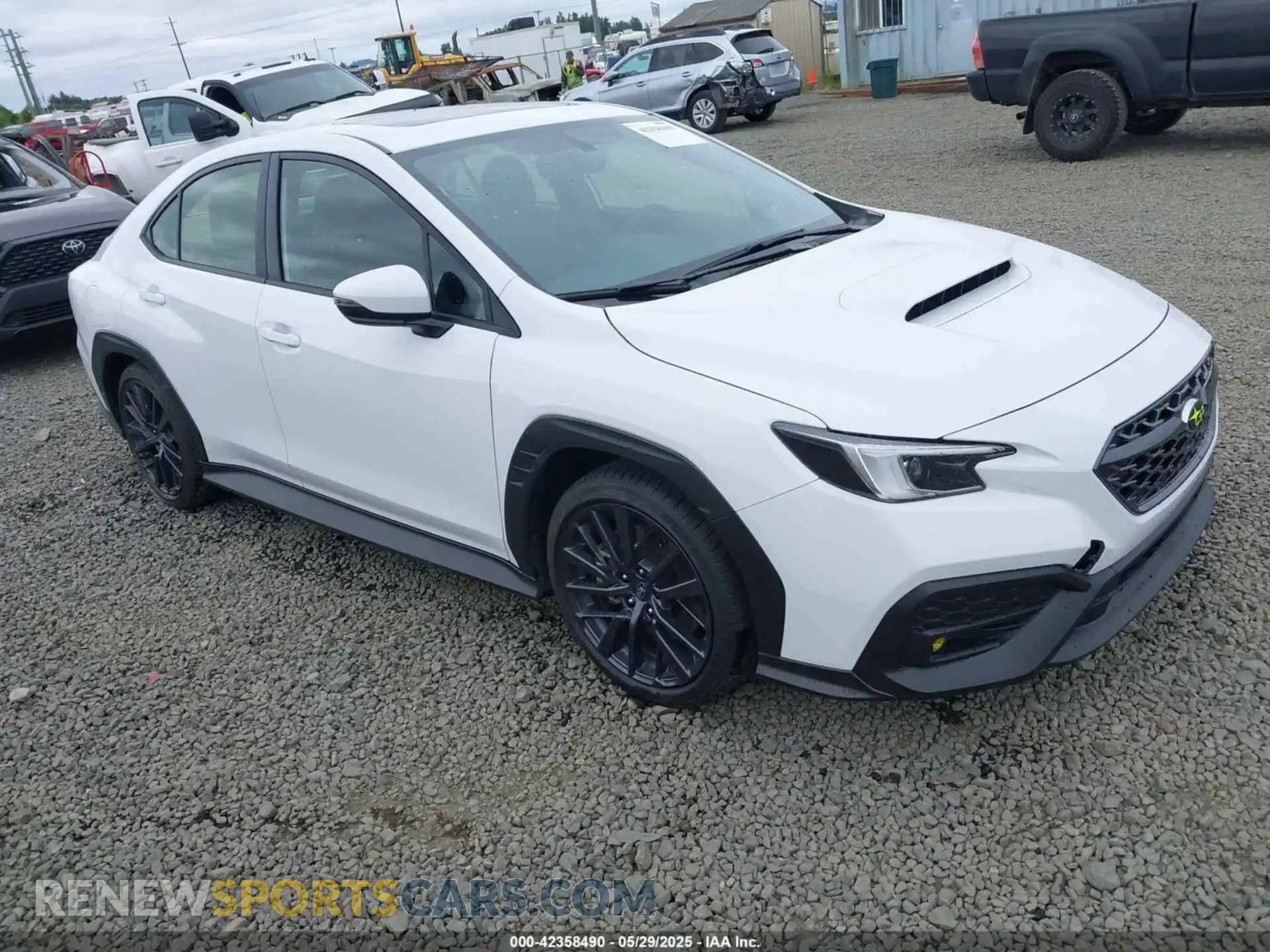 1 Photograph of a damaged car JF1VBAL68P9822787 SUBARU WRX 2023